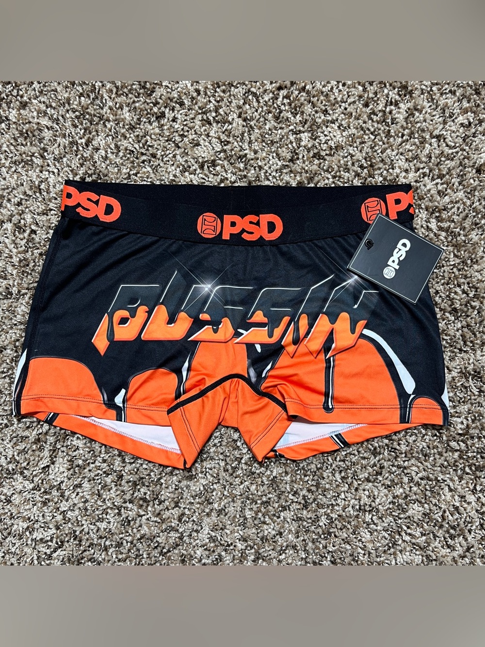 PSD Women’s Bussin BoyShort Sz M NWT